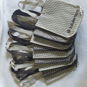 🤎🤍 Set Of 9 Small Lululemon Reusable Tote Bags 🤍🤎